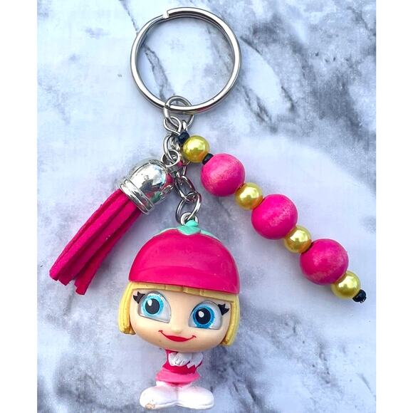 Disney Doorable Taffyta Muttonfudge Wreck It Ralph Keychain New - Picture 3 of 3